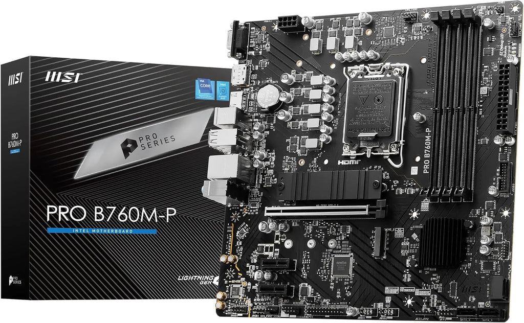 MSI PRO B760M-P Carte mère Intel B760