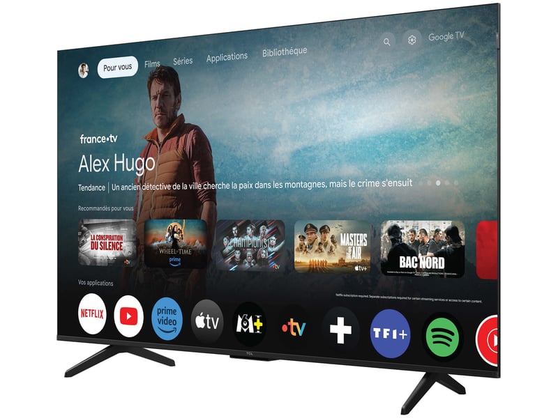 TCL 55P71K Téléviseur QLED - 55 pouces (139 cm) UHD 4K
