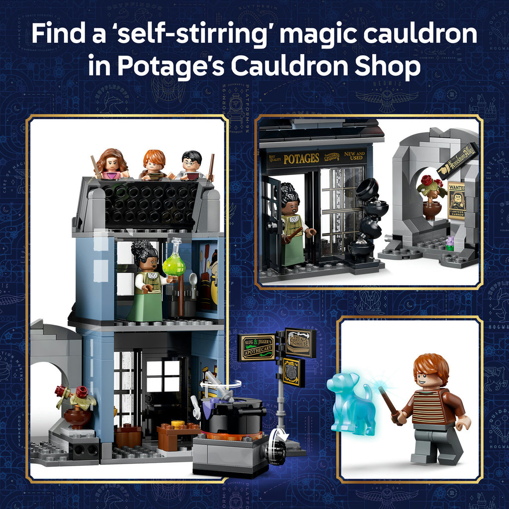 LEGO Harry Potter Ensemble de Construction des Boutiques de Magie de Chemin de Traverse 76471