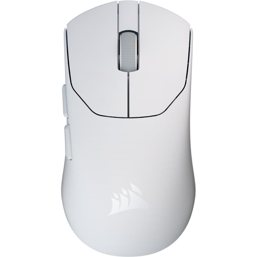 CORSAIR Sabre v2 PRO Souris Gaming Ultralégère sans Fil 2,4 GHz & Filaire - 33000 DPI, 5 Boutons - Blanc