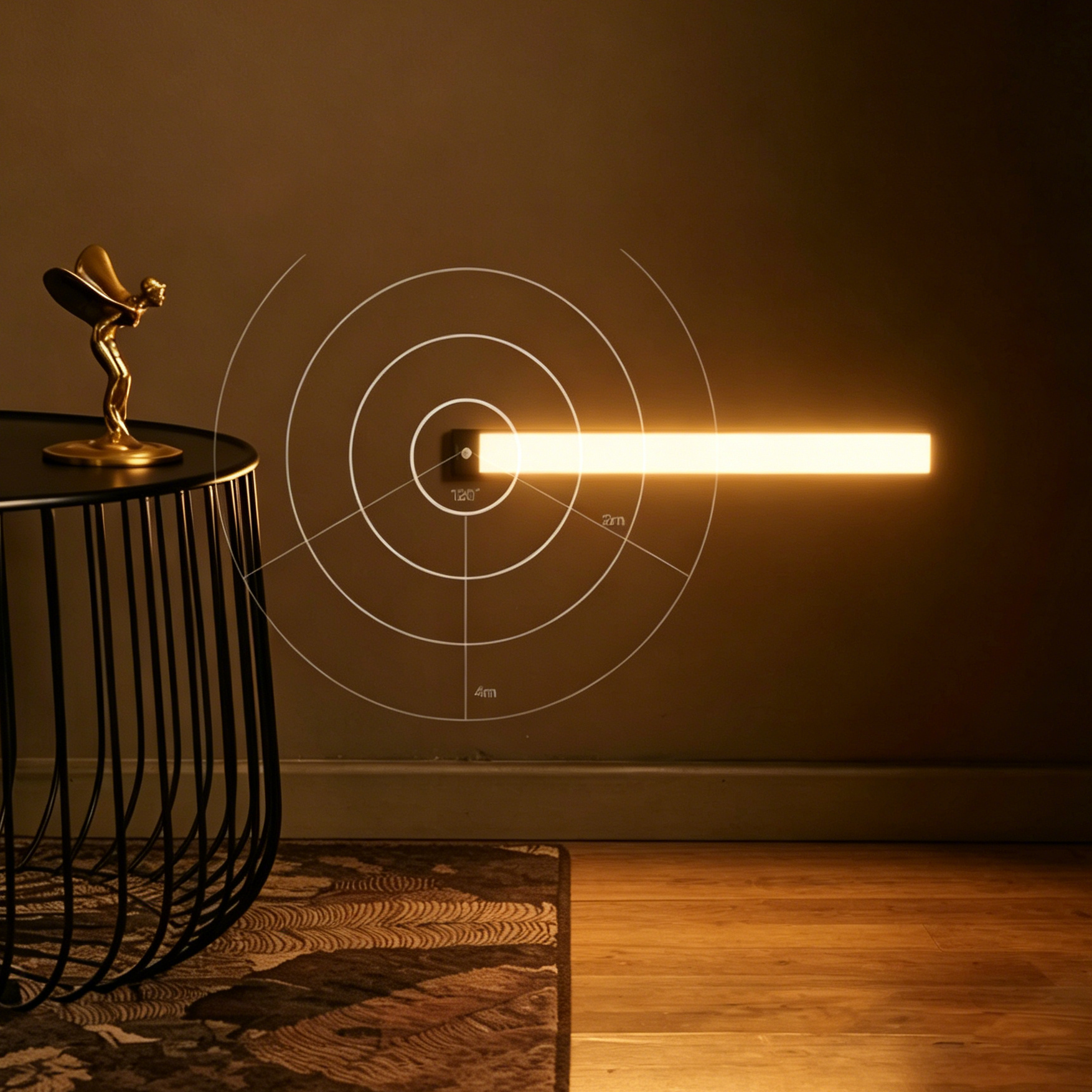 Yeelight Lampe d’armoire à détecteur A60 (60 cm) - Argent
