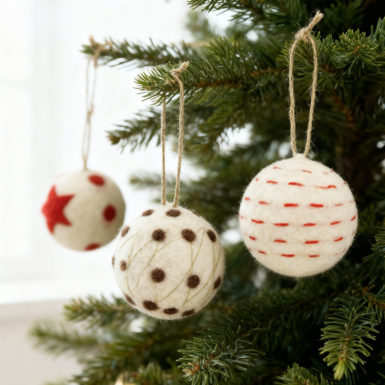 SALCAR Boules de Noël, Ø 6 cm, lot de 6