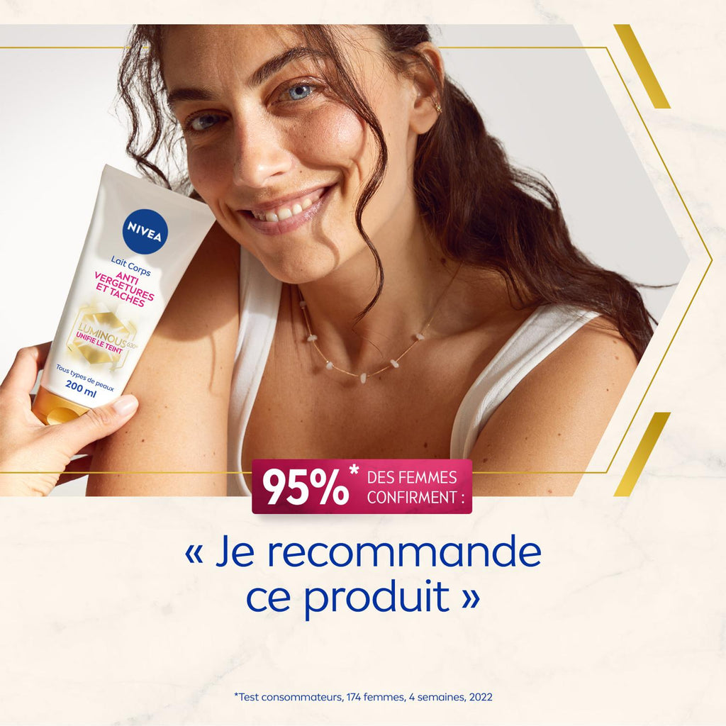 NIVEA Luminous 630 Soin corps anti-cellulite et vergetures 200 ml