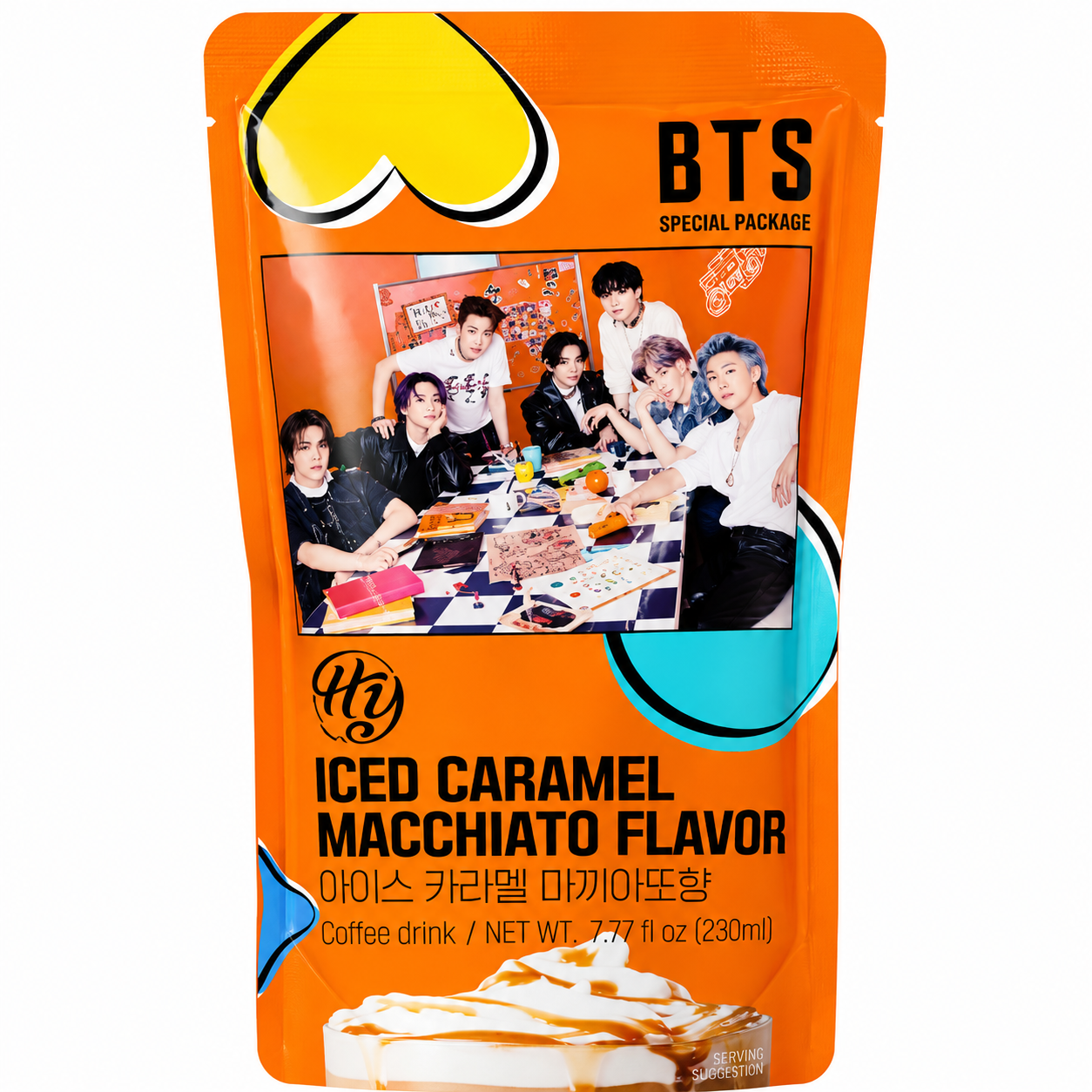 BTS Café glacé caramel macchiato - 230 ml