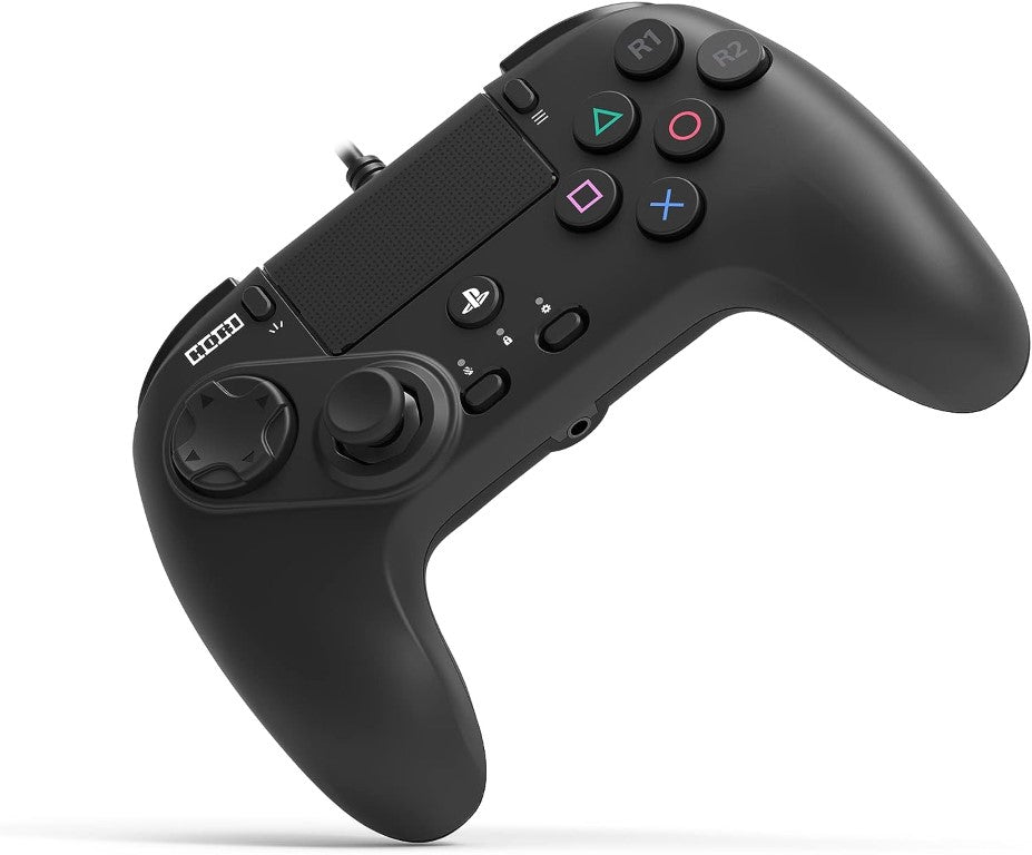 HORI Manette filaire Fighting Commander Octa pour PC/PS4/PS5 - Noir