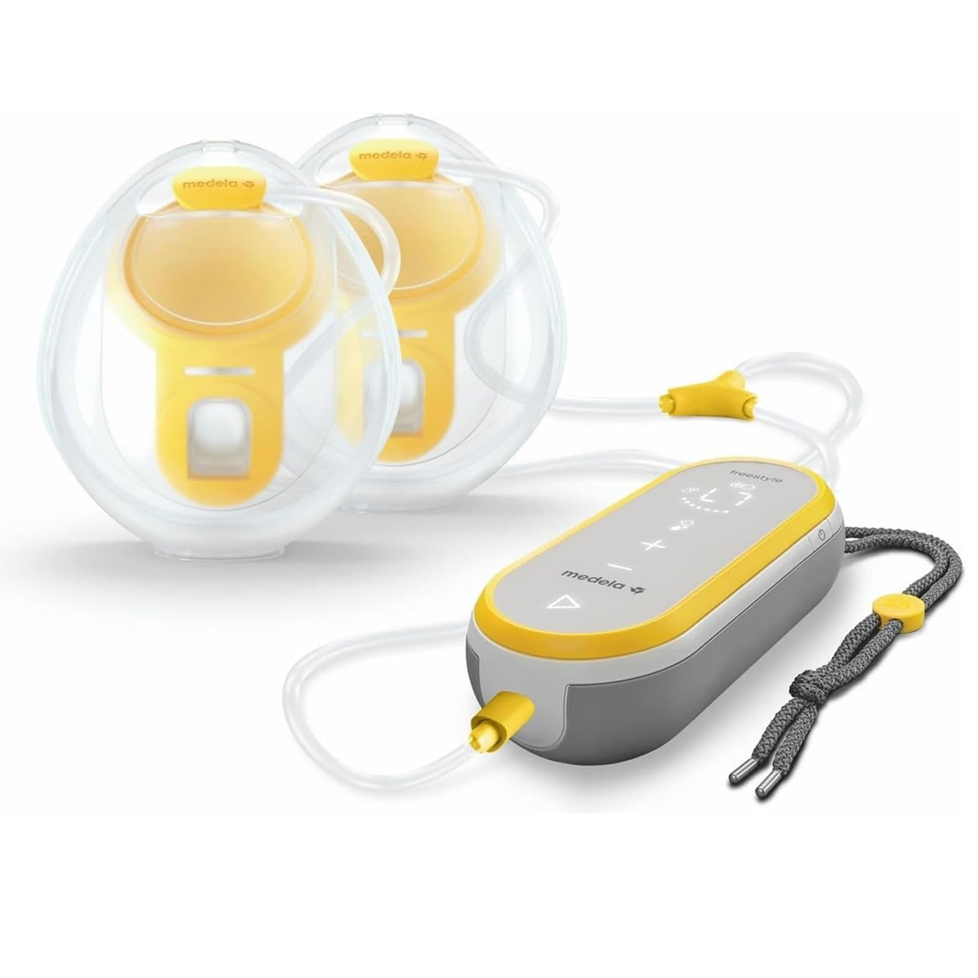 MEDELA Freestyle Hands-Free - Tire-lait électrique double, coquilles 21/24 mm