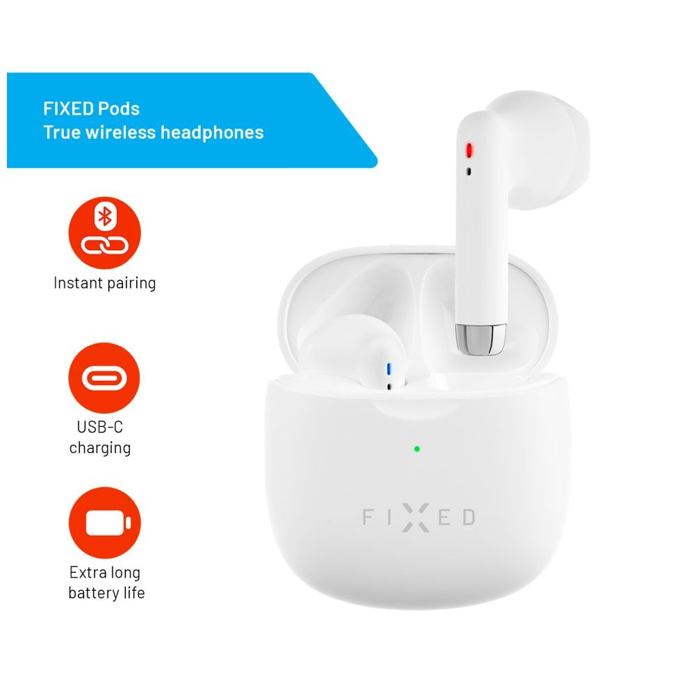FIXED Pods Écouteurs sans fil - Blanc