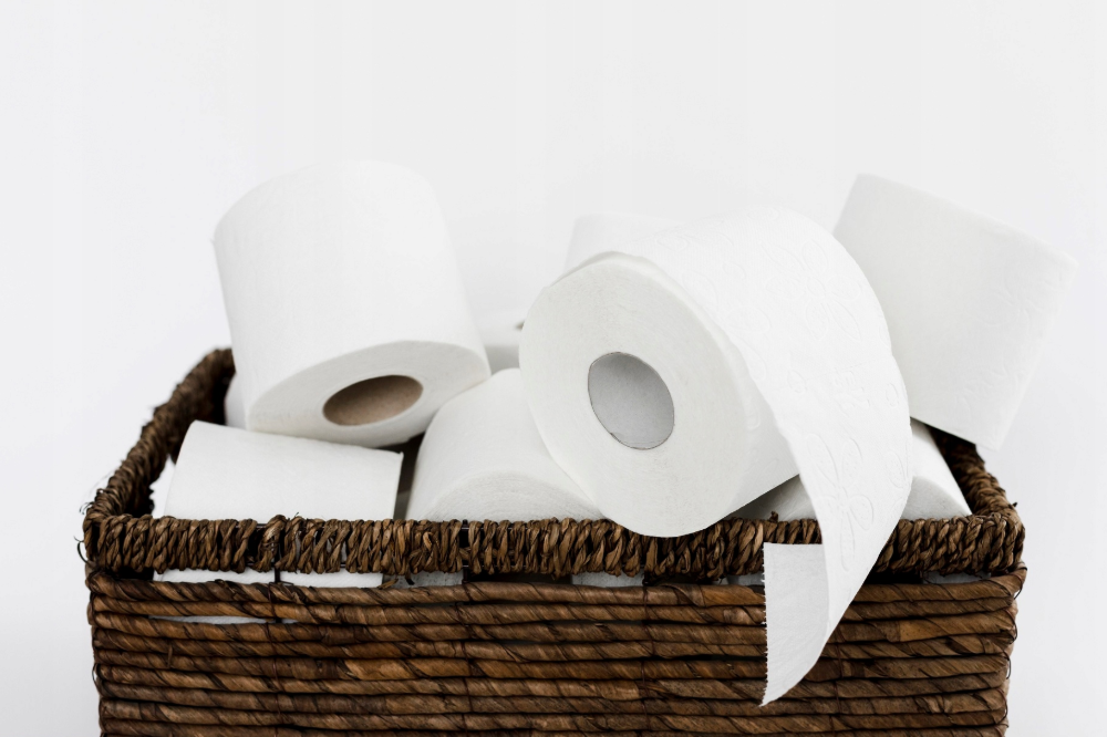 BULKYSOFT Papier Toilette 2 Épaisseurs, 130 Feuilles par Rouleau, 12 Rouleaux
