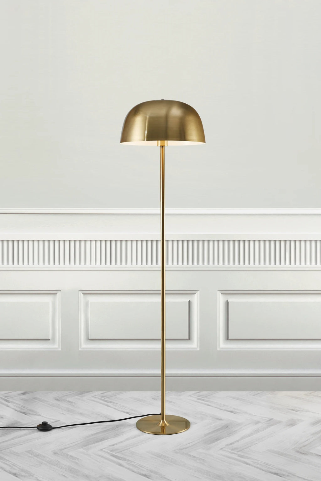 Lampadaire CERA métal laiton IP20 E27 - Nordlux, Intérieur