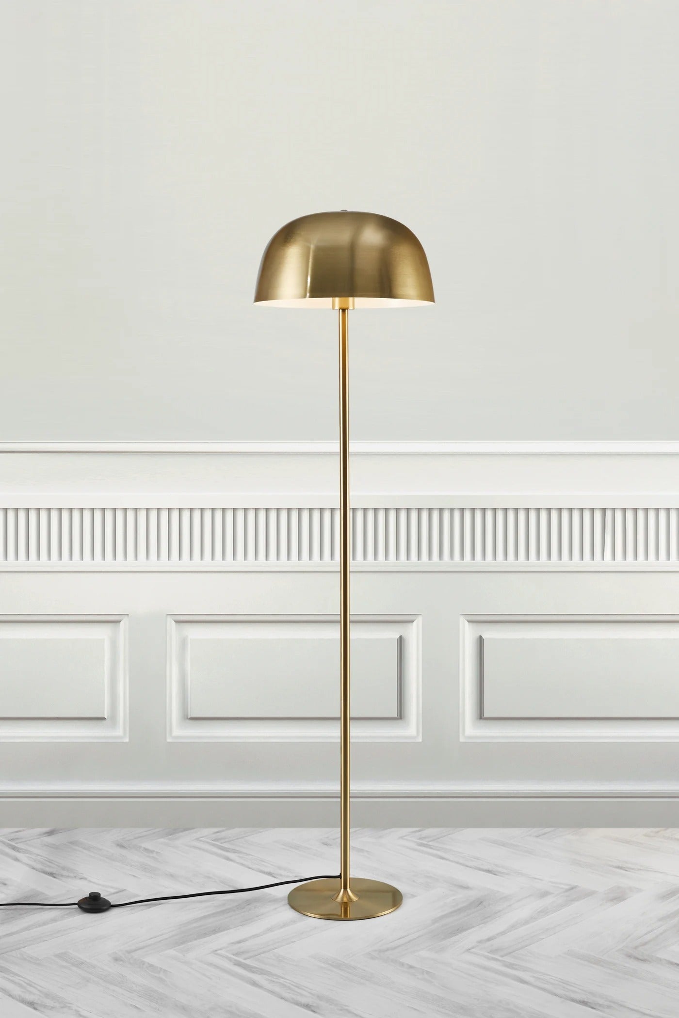 Lampadaire CERA métal laiton IP20 E27 - Nordlux, Intérieur