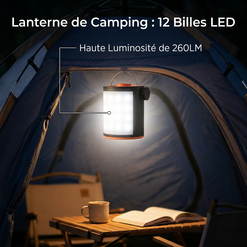 Mini Pompe à Air Extérieure Porbi 30W H5, Orange