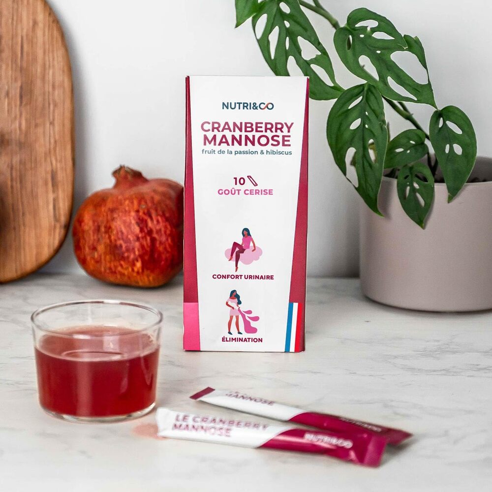 Nutri&Co Cranberry Mannose - 10 bâtonnets