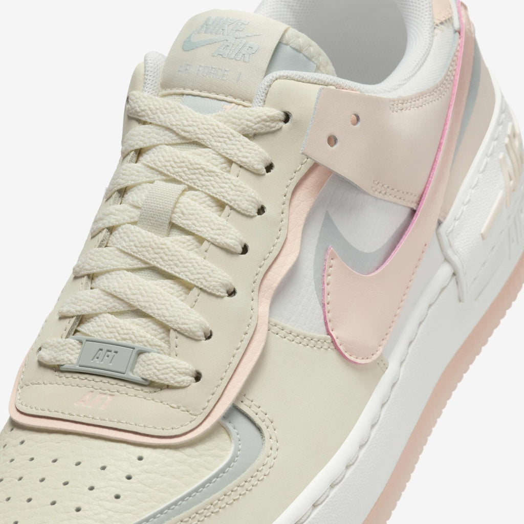 Nike Air Force 1 Shadow Beige/Rose Femme