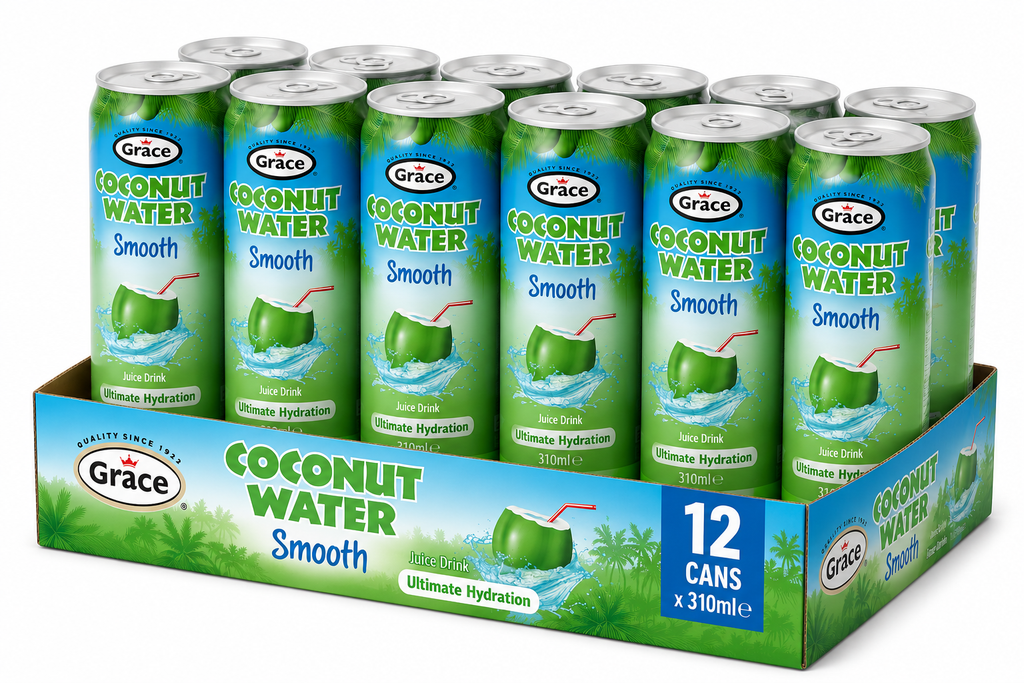 Grace Eau de coco nature - 12x31 cl