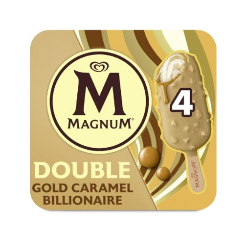 Glace Magnum Double Gold Caramel 284 g