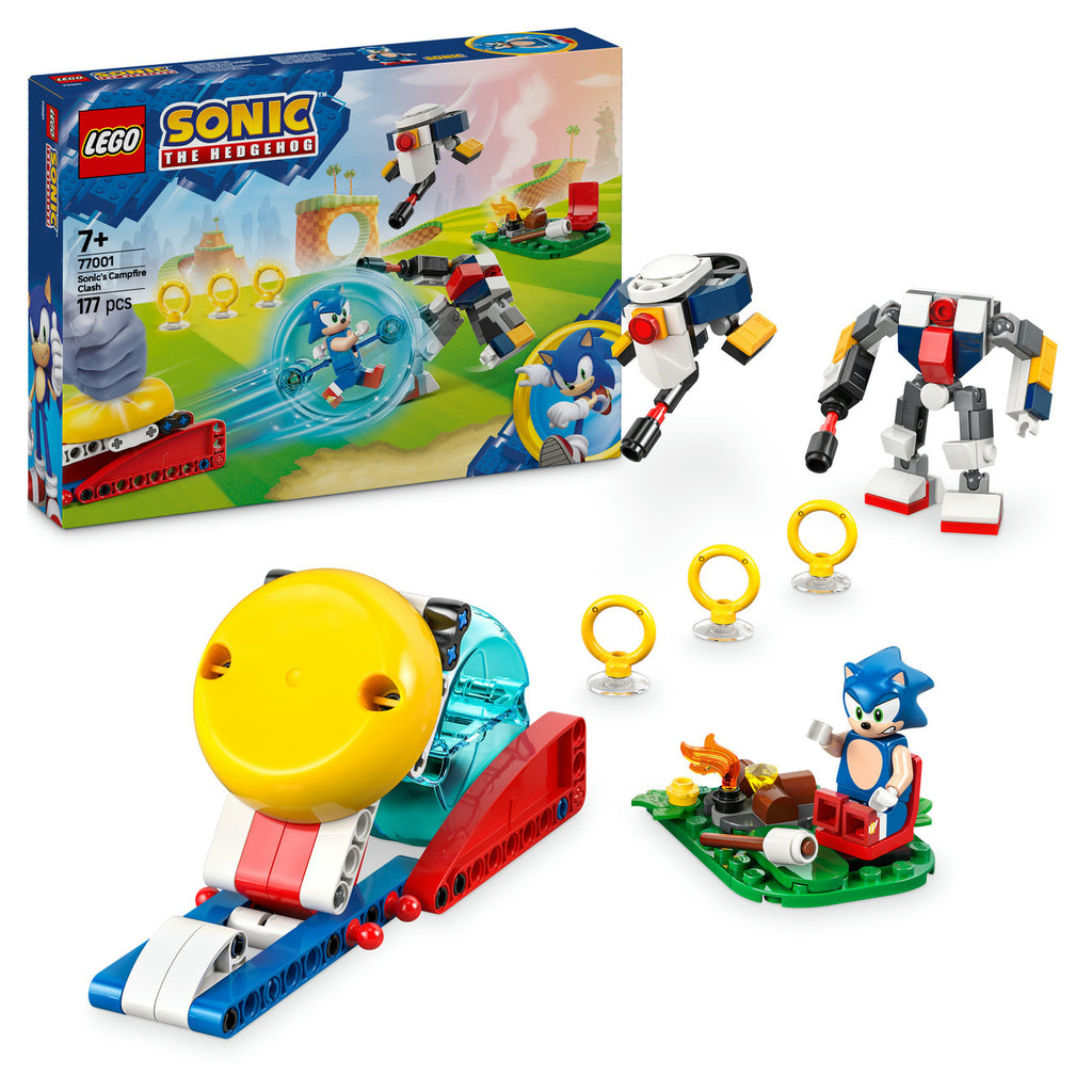 LEGO Sonic 77001 Conflit au feu de camp de Sonic