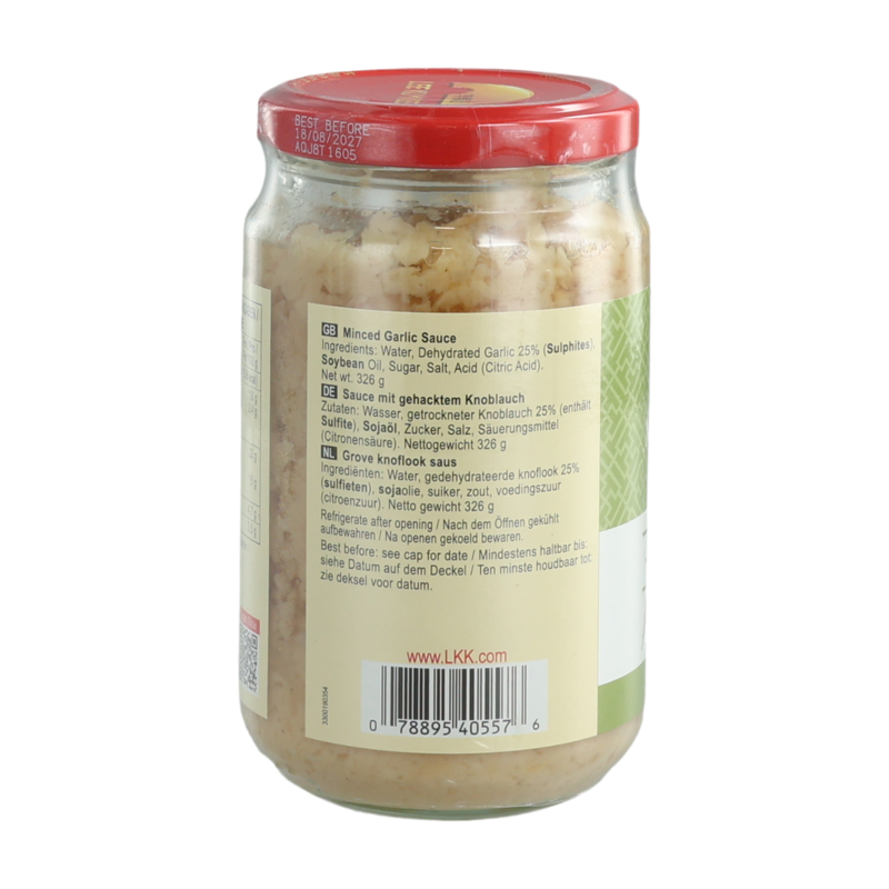 LEE KUM KEE Sauce à l'ail haché - 326 g