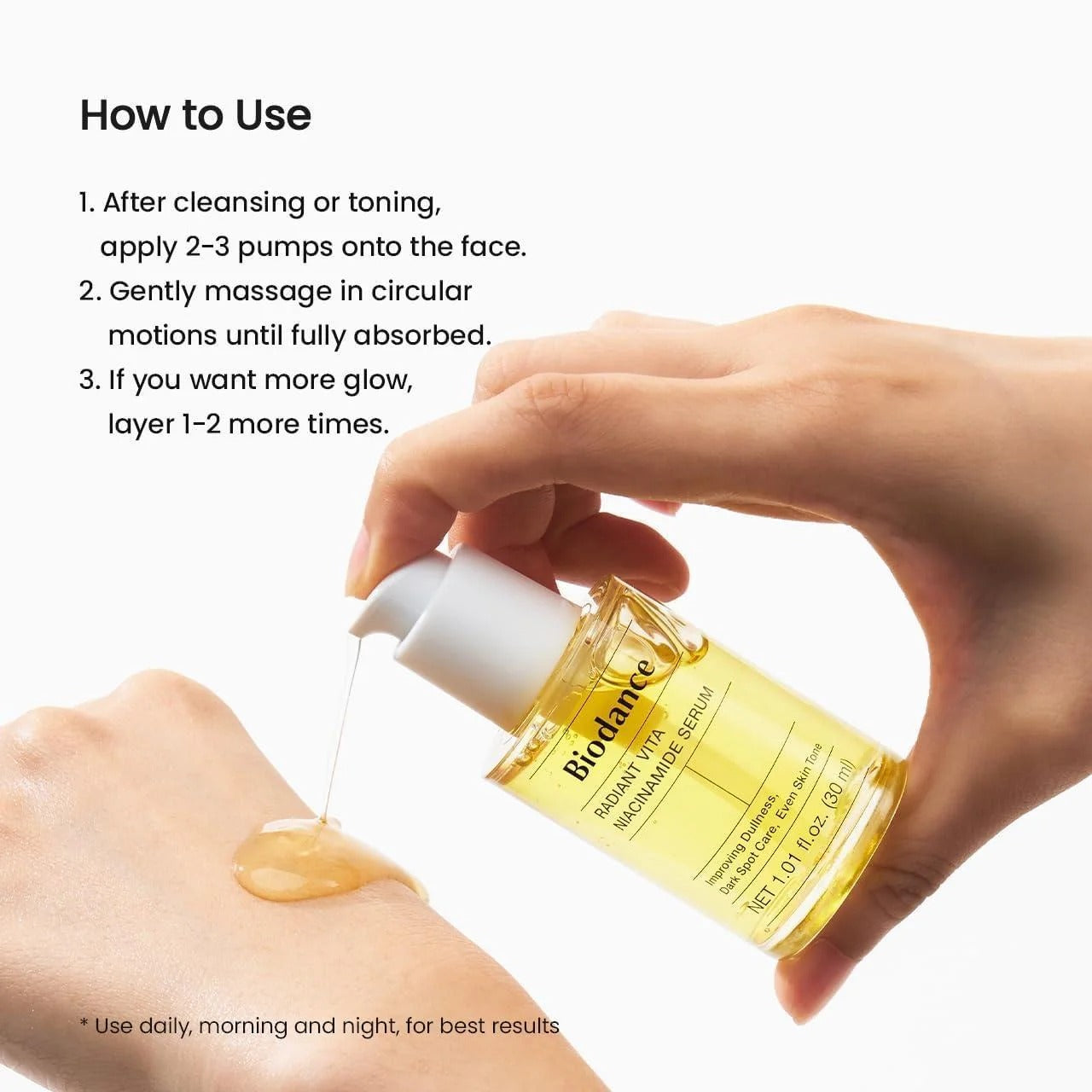 BIODANCE Sérum Radiant Vita Niacinamide 30 ml