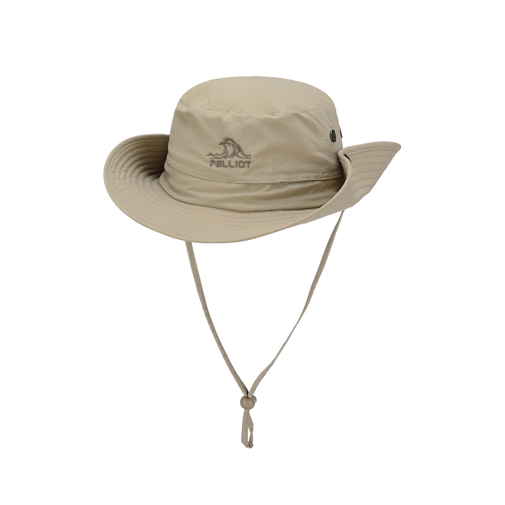 PELLIOT Casquette de pêche de plein air Unisexe Voyage Camping Étanche Durable - Khaki