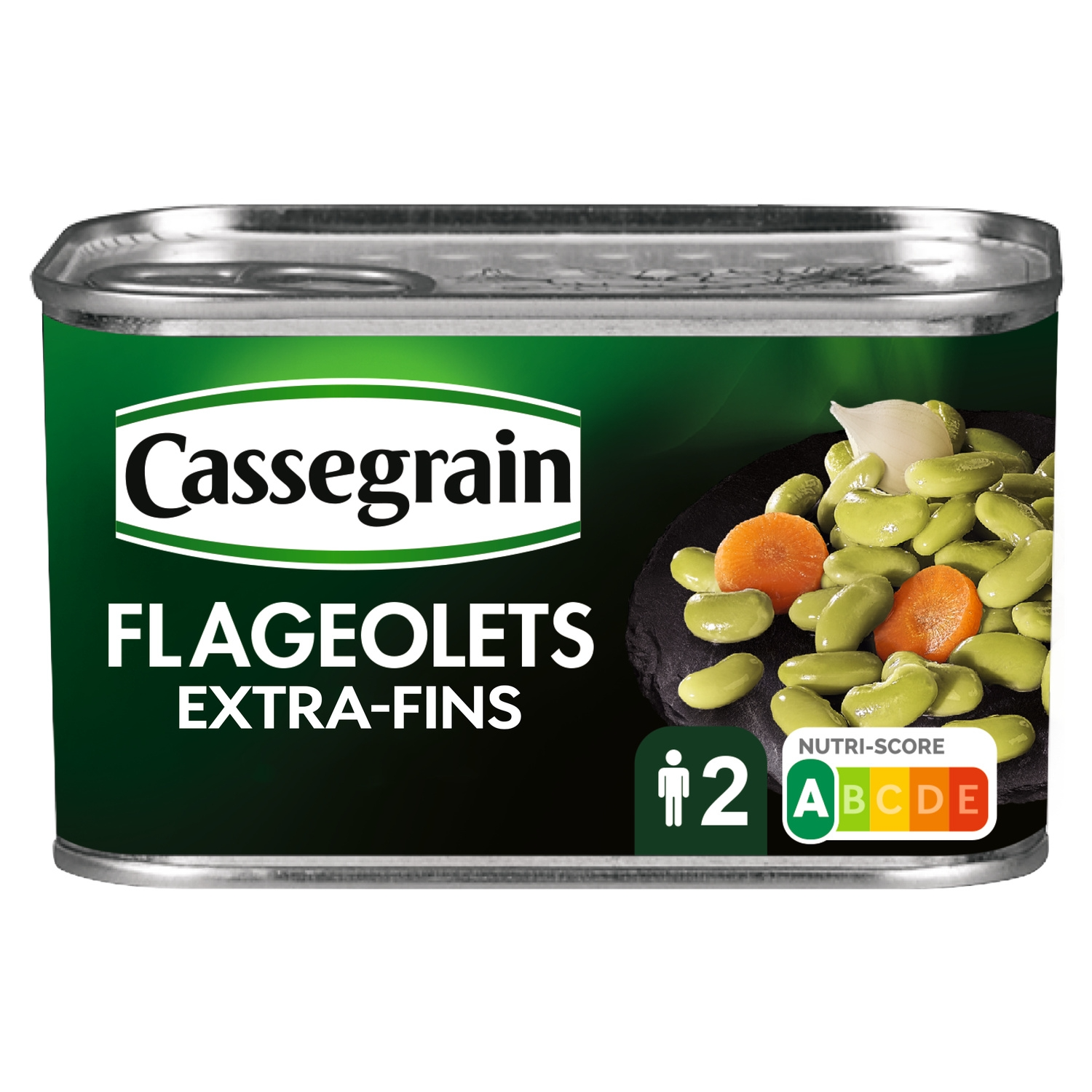 CASSEGRAIN Flageolets préparés extra-fins -265g