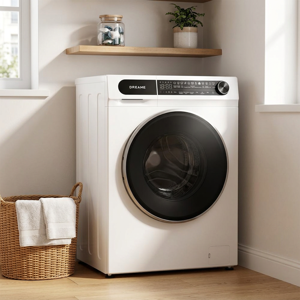 Dreame S DRWASHS8KG Machine à laver, blanc - 8 kg