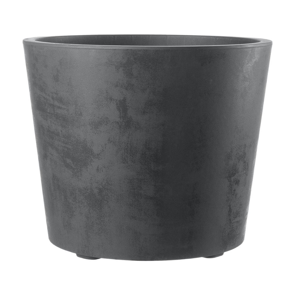 DEROMA Vaso Millennium R Anthracite à réserve d'eau et roulettes 59cm