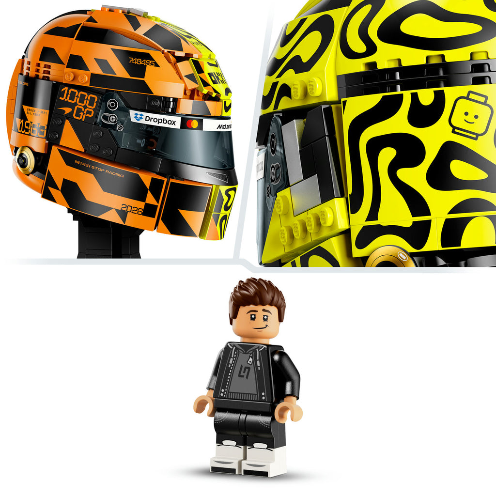 LEGO Editions 43023 McLaren Mastercard F1® Team Casque de Lando Norris