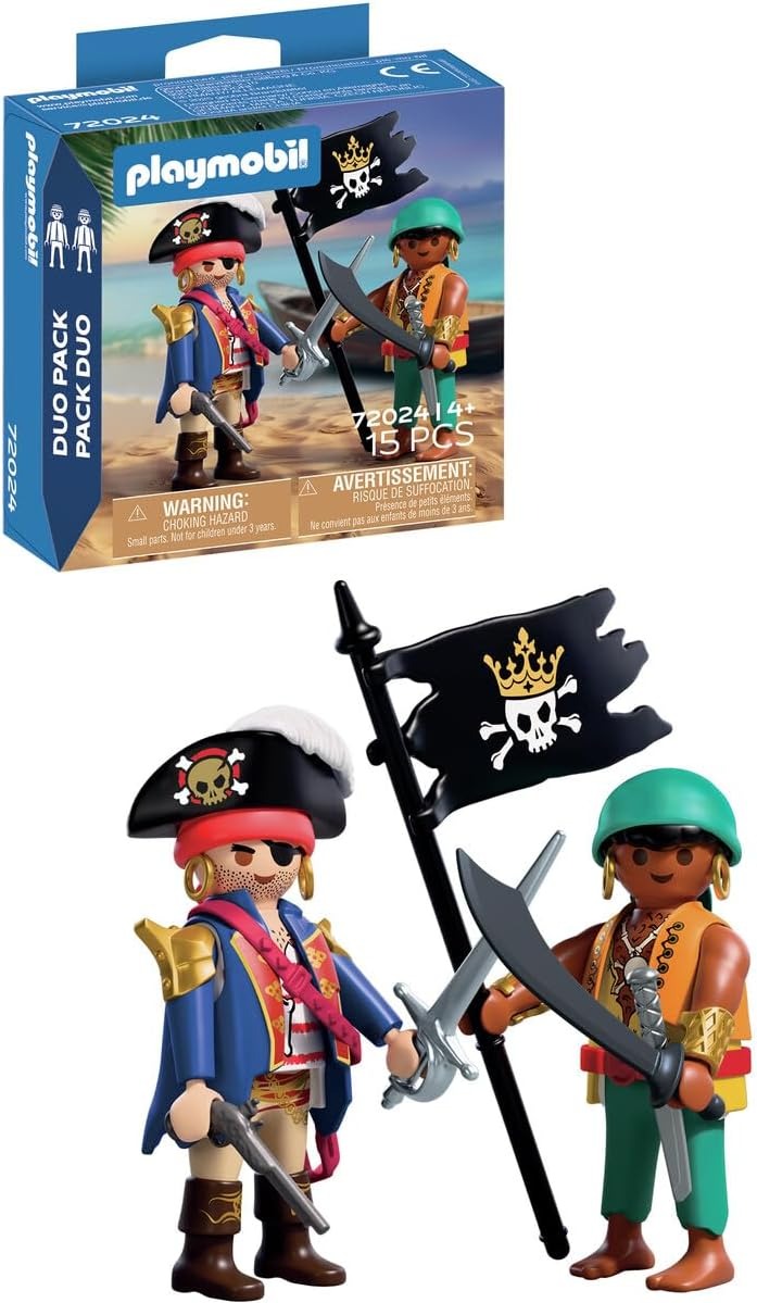 PLAYMOBIL Set Pirates DuoPack (MPN : 72024)