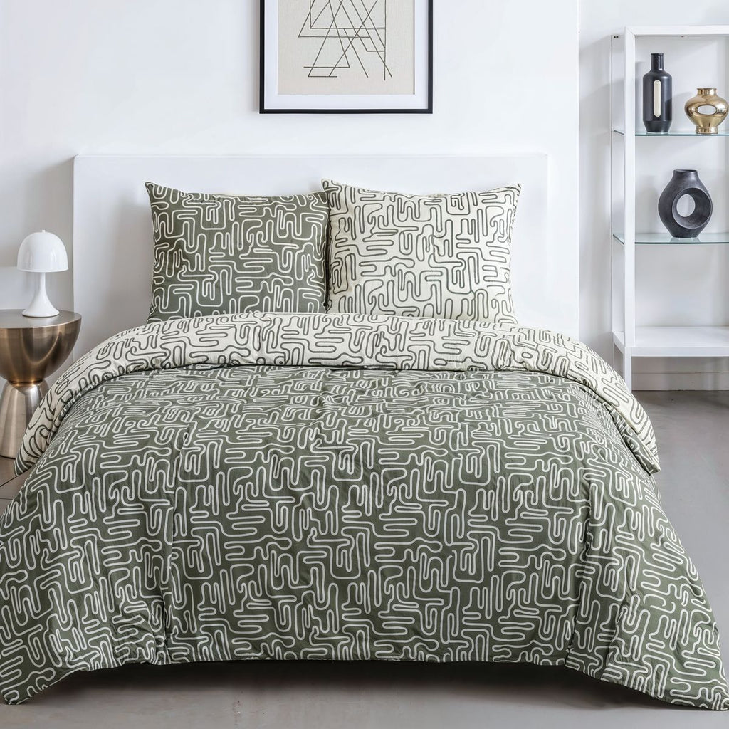 TODAY Crazy Parure de lit 2 personnes en polyester 220 x 240 9.3