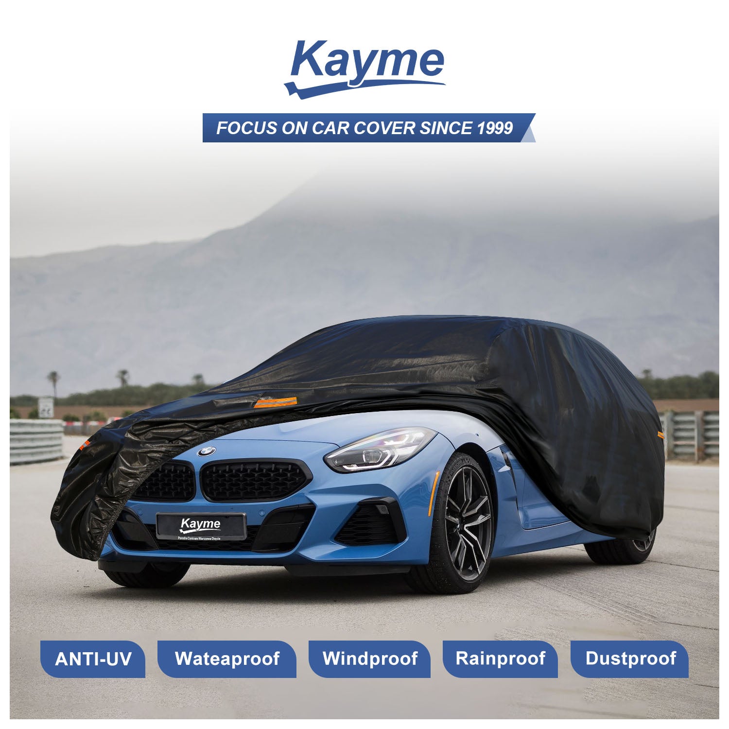 Housse De Voiture Kayme pour Coupé Convient Aux Tailles De 420 à 450 CM