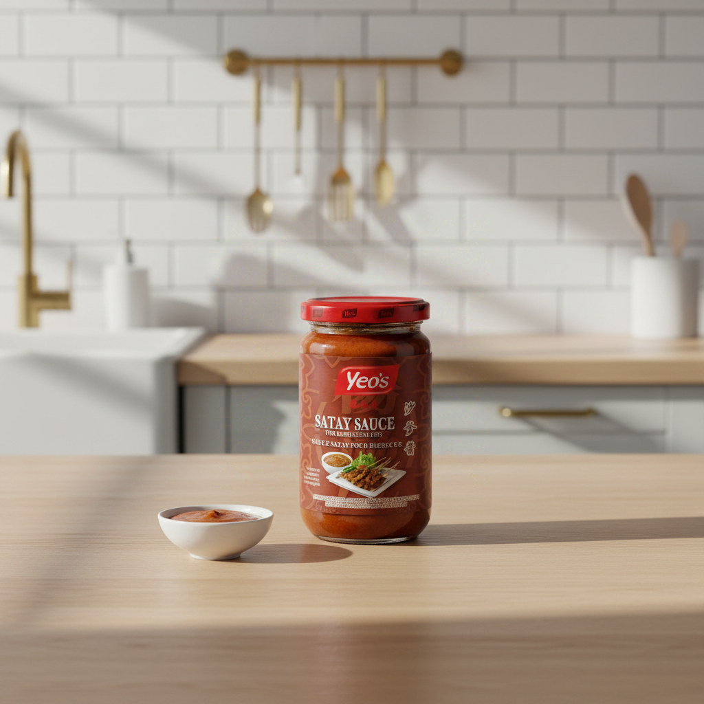 Yeo's Sauce satay bocal 250 ml