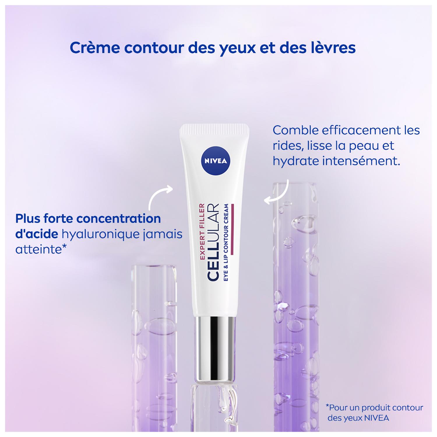 NIVEA Cellular Hyaluron Crème fermeté contour des yeux anti-âge 15 ml