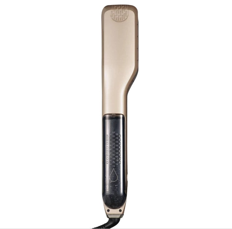 SAINT ALGUE Demeliss Titanium - Lisseur Vapeur Professionnel à Plaques Titane, Hydratation Intense, Or