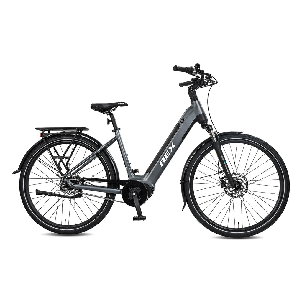 Rex Commuter+ Vélo électrique Wave 48 gris