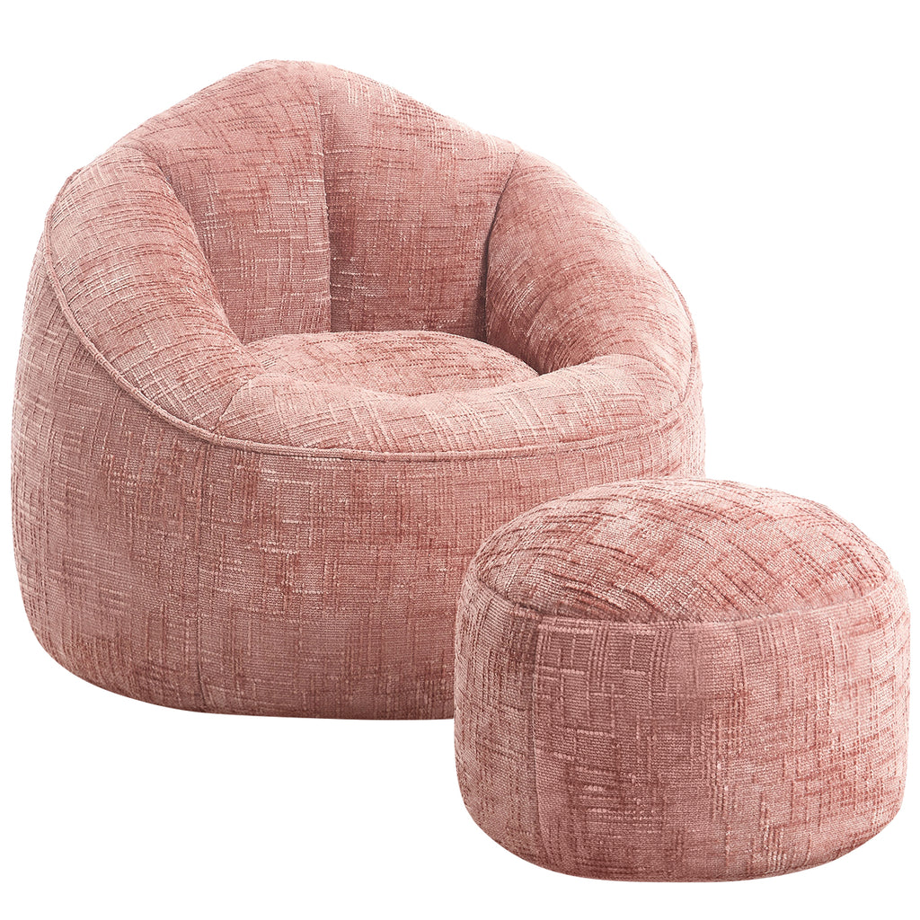 GTIMEX Fauteuil, Canapé Gamer avec Repose-pieds, 97 x 93 x 77 cm, Capacité de charge statique : 135 kg, Doux et résistant, avec garnissage en mousse à mémoire de forme granulaire