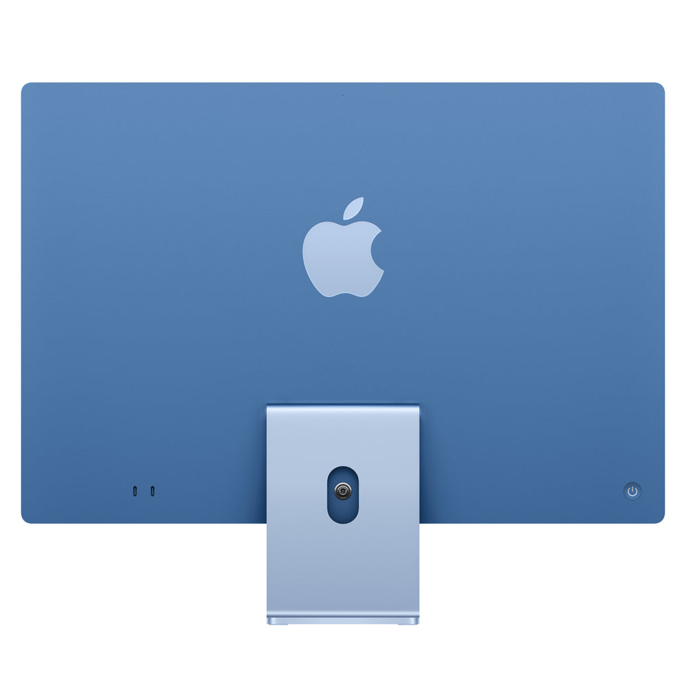 Apple iMac 24 pouces (M4, Retina 4,5K, CPU 8 cœurs / GPU 8 cœurs), 16 Go de RAM, SSD 256 Go - Bleu