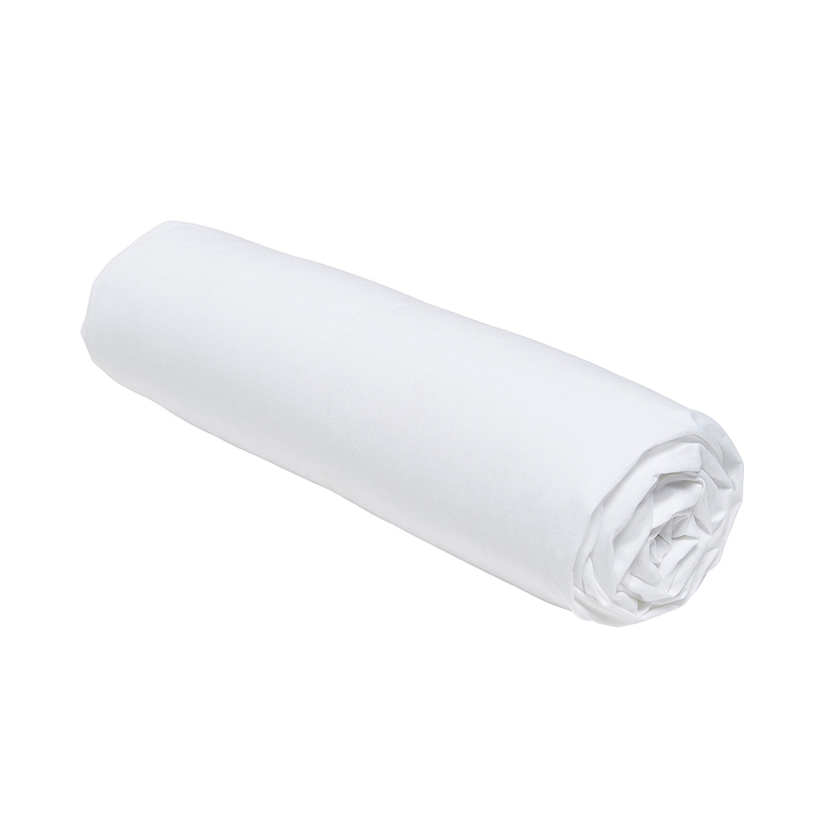 TODAY Essential Drap-housse en coton craie - 140 x 190 cm, profondeur 23 cm
