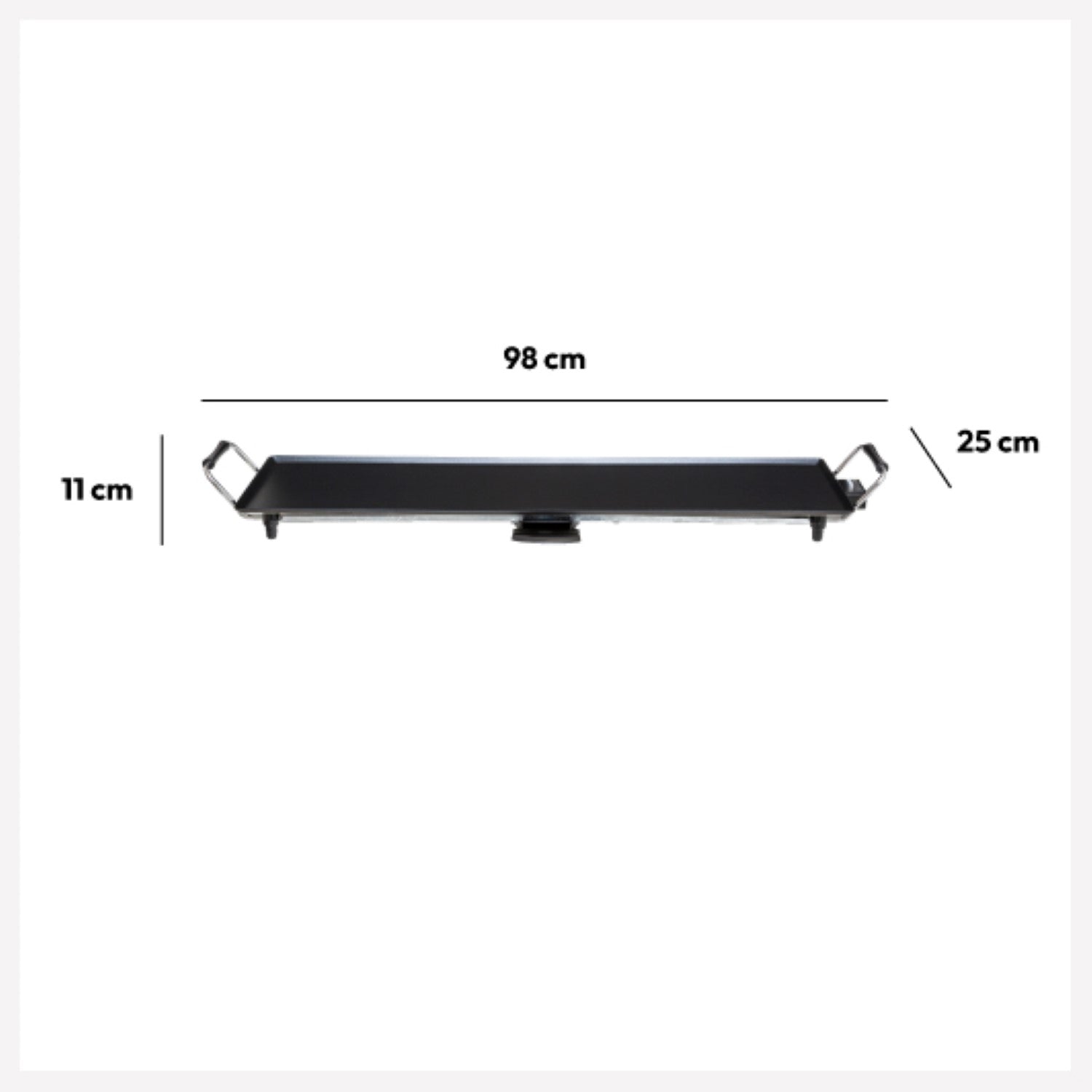 5five Plancha électrique - 90 cm