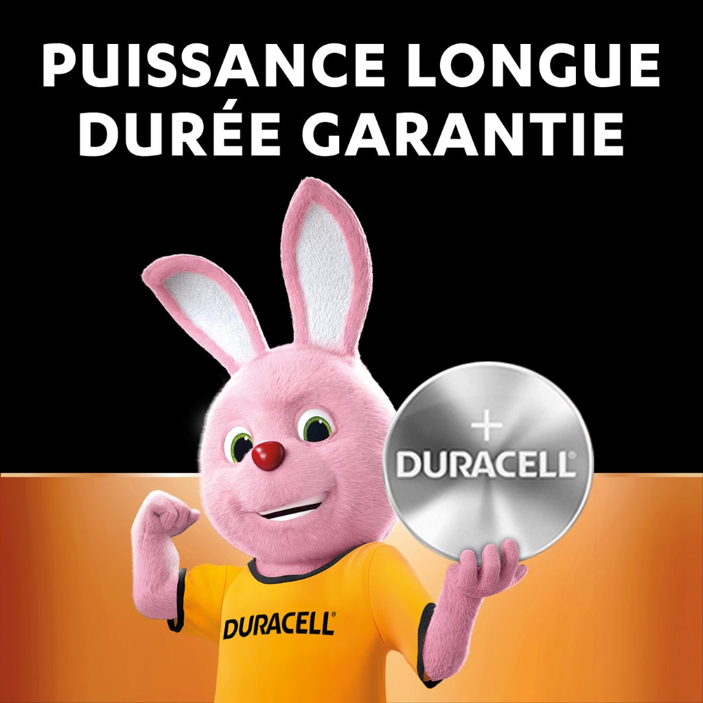 DURACELL LR54 Lot de 2 piles alcalines spéciales 1,5V 189 / LR1130, puissance longue durée