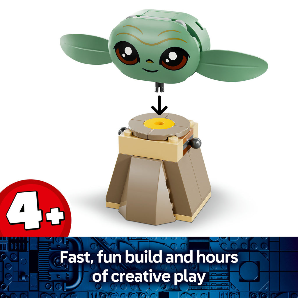 LEGO Star Wars Ensemble de construction La maison de Grogu 75443