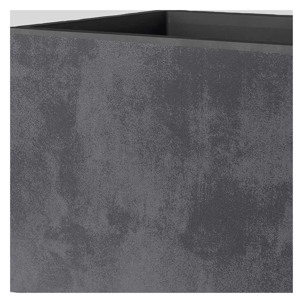 DEROMA Muret Millennium R Anthracite à réserve d'eau et roulettes 99cm
