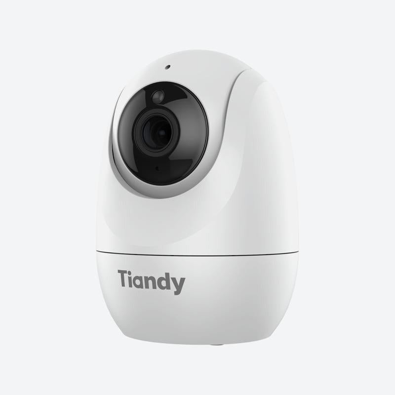 Tiandy Caméra de surveillance intérieure domestique 4 Mpx, PTZ 350°, sur secteur, Wi-Fi 2,4 g, IA détection humaine/mouvement, Vision nocturne