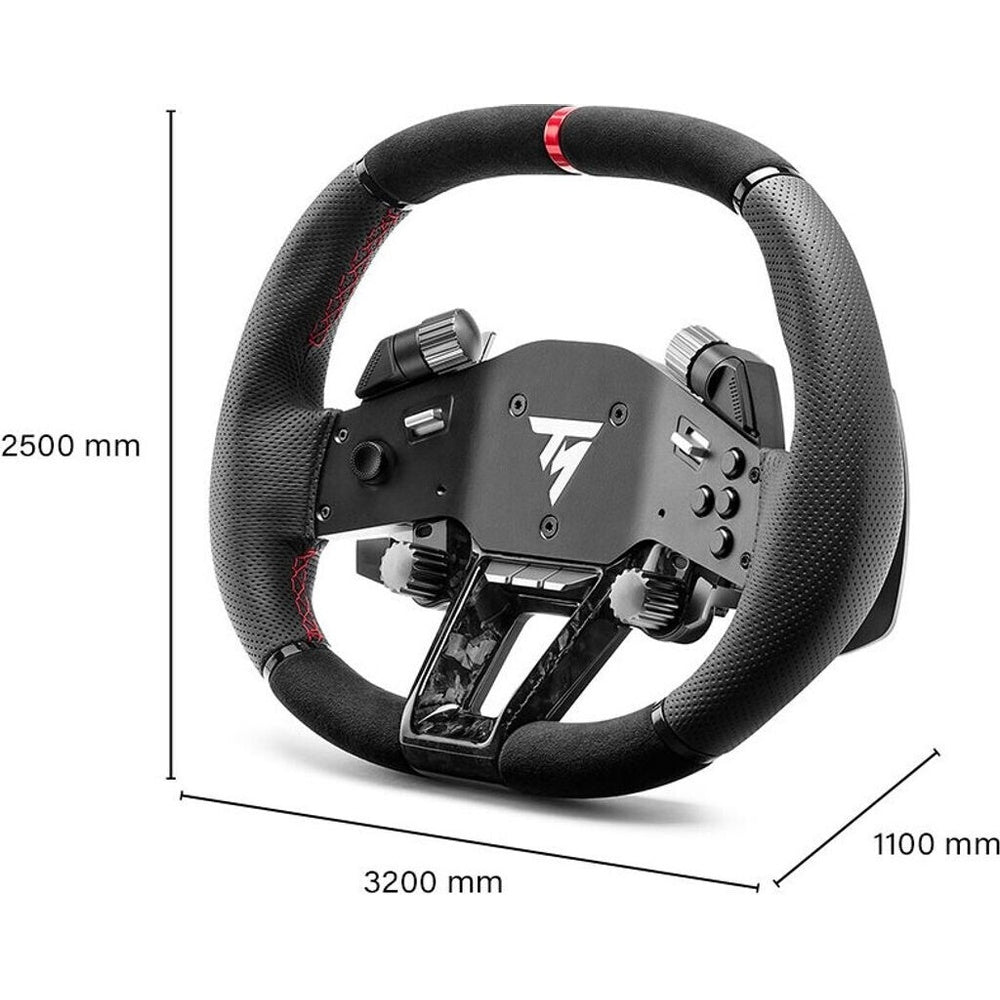 Thrustmaster Hypercar Wheel Add-On - Style Hypercar/GT, Palettes Magnétiques en Métal, Libération Rapide de Nouvelle Génération, Compatible PC/PS/Xbox, Version de Vente