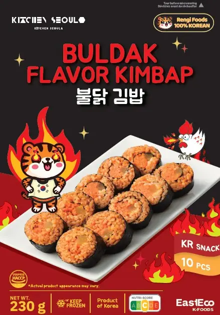 EastEco Rengi Kimbap Buldak - 230 g / 10 pièces