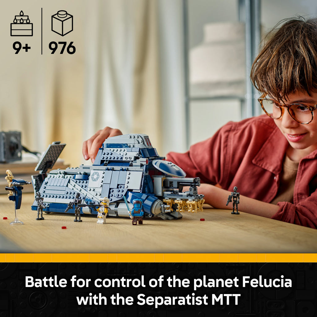 LEGO Star Wars™ 75435 Le MTT™ des séparatistes de la bataille de Felucia