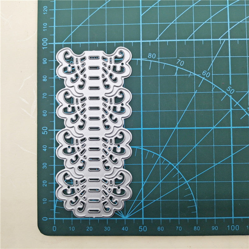 Dies de coupe en métal à dentelle Stencils de découpe pour scrapbooking Carte photo