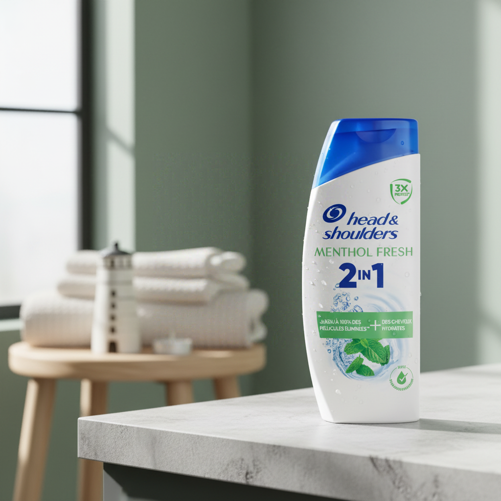 HEAD & SHOULDERS Menthol - Shampooing 2-en-1 - 300 ml