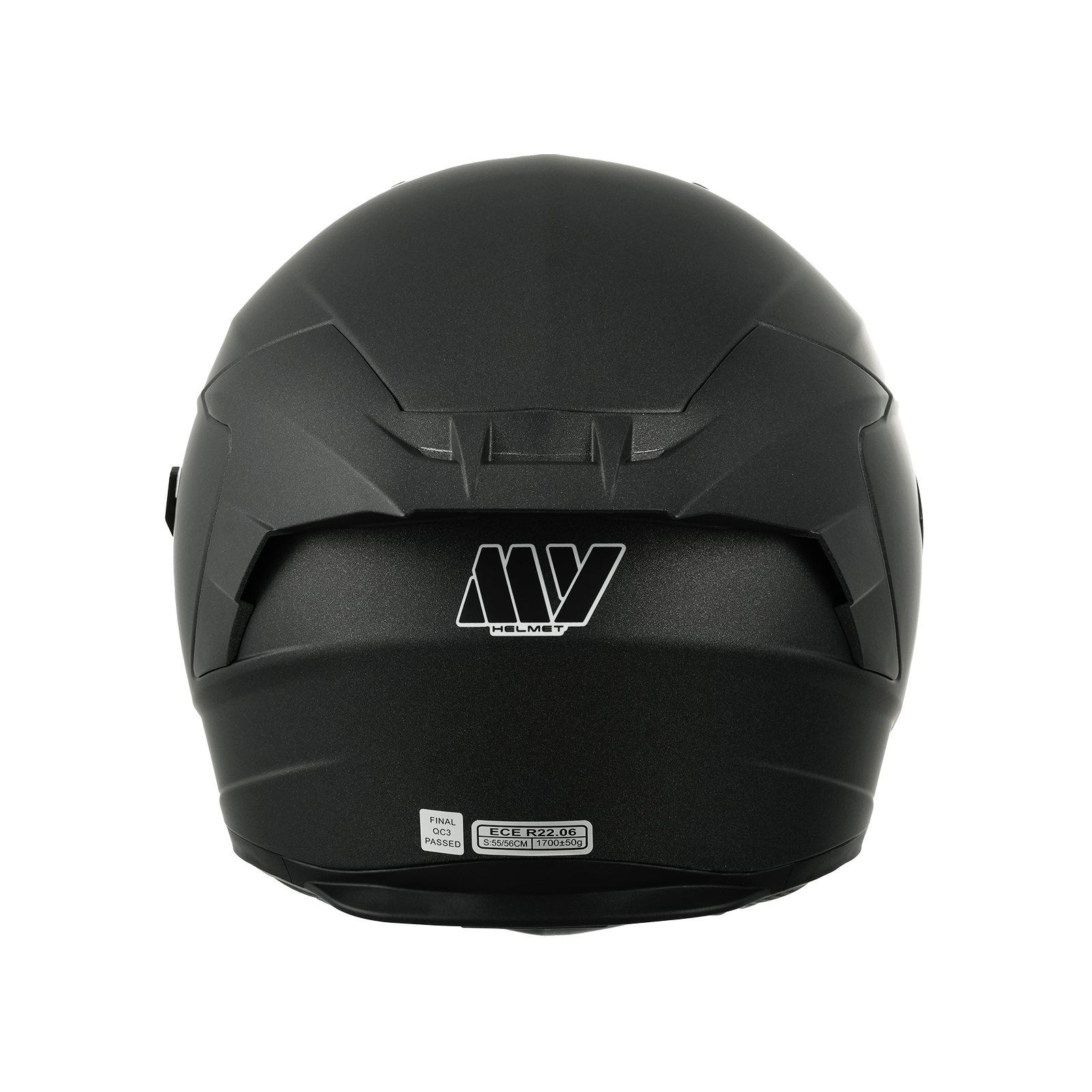 MY 936 Casque à visière intégrale pour moto et cyclomoteur avec visière solaire pour hommes et femmes homologation ECE 22.06 titane mat - Taille M