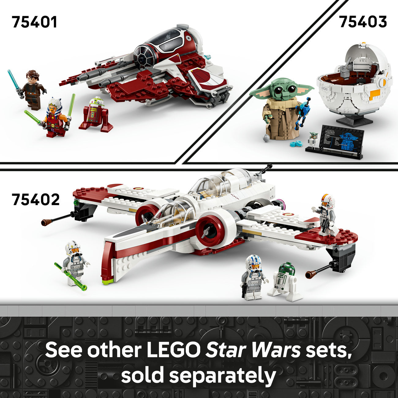 LEGO Star Wars 75399 Le chasseur stellaire U-Wing de l’Alliance Rebelle