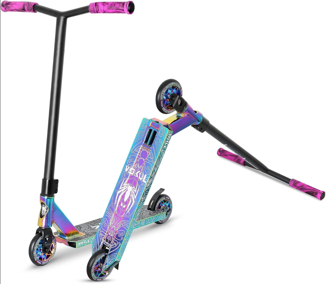 VOKUL K1 Pro Trottinette freestyle pour débutants à partir de 8 ans - Neo